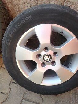 ALU disky originál Škoda 5x112 r15 - 2