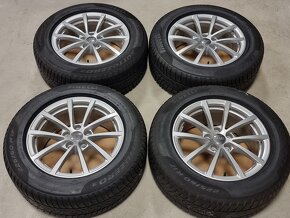 zimní originál AUDI A6 7,5x17" 5x112 ET36 s pneu 225/60 R17 - 2