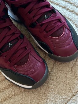 vínově červené tenisky Air Jordan, vel 36,5 cm - 2