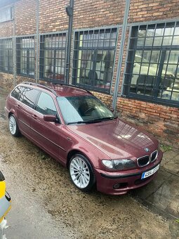 BMW e46 touring Facelift 318i 105kw manual Klima nová stk - 2