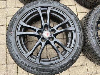4x alu disky 5x108 R17, pneu 90% - 2