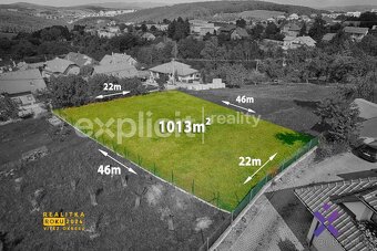 Prodej stavebního pozemku, 1 013 m2 - Zlín - Kudlov - 2