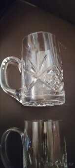 Broušené půllitry na pivo Bohemia Crystal - 2