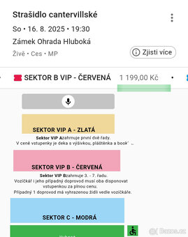 Strašidlo Cantervilské 16.8.2025 - 2