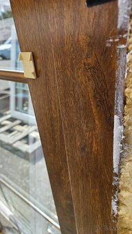 BALKONOVÉ DVEŘE PVC 1000x2280 mm - STARŠÍ - 2 KS - 2