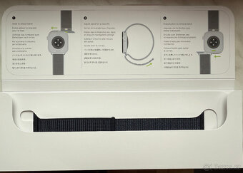 Apple Watch Sport Loop S/M – Inkoustově fialový - 2