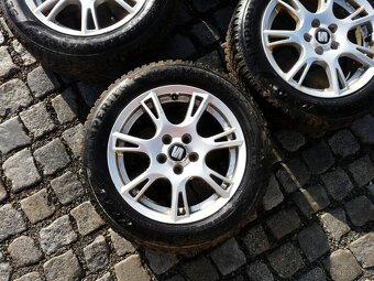 ALU KOLA + ZIMNÍ PNEU 185/60R15 SEAT ŠKODA VW 15" - 2