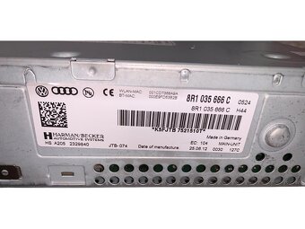 MMI řídící jednotka 8R1035666C Audi A4 B8 8K facelift 2013 - 2