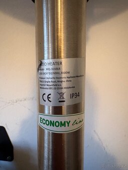 Venkovní elektrický ohřívač - 2