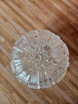 broušená miska s víčkem Bohemia Crystal - 2