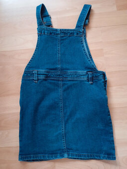 Riflová laclová sukýnka vel. 128 - 2