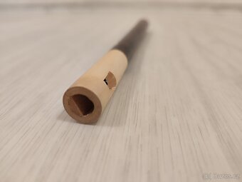 Flétna dřevěná, ručně vyřezávané - 2