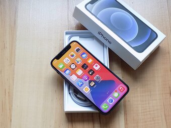  APPLE iPhone 12 mini 128GB Black - ZÁRUKA - TOP - 100%BAT. - 2