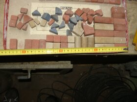 Richterova kamenná stavebnice kolem r.1880 + katalog - 2