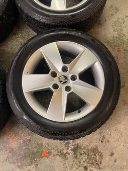 Originál alu Škoda Octavia 5x112 - 2