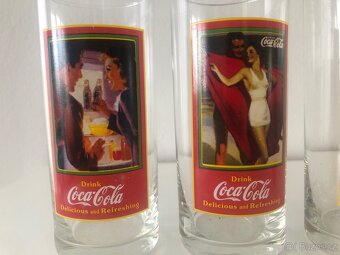 Coca Cola retro sklenicky - 6 ks - 2