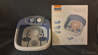 Masážní přístroj na nohy Lanaform Heat & Fold Spa - 2