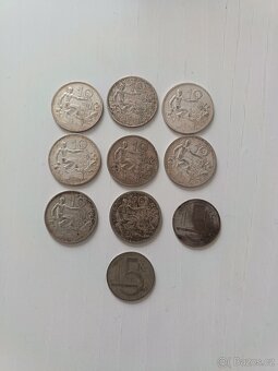 10 stříbrné koruny - 2