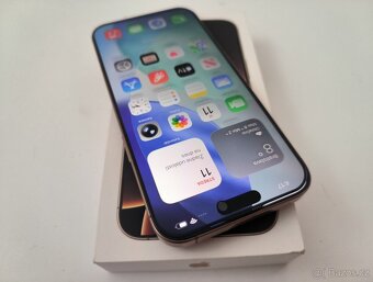 apple iphone 16 PRO MAX 256gb Desert Titanium / Batéria 91% - 2