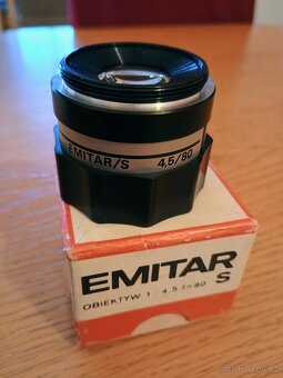 Zvětšovací objektiv Emitar/S 4,5/80 - 2