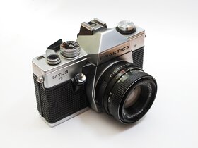 Kinofilmový fotoaparát Praktica MTL3 s objektivem - 2
