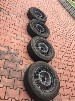 P-308 4x plech + pneu 195/65 R15 Letní - 2