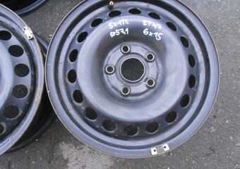 Plechové disky 15",rozteč 5x112,ET 47,šíře 6J, střed 57,1 - 2
