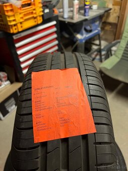 Plechová kola 15" + 7mm letní pneu Hankook 195/65 R15 - 2