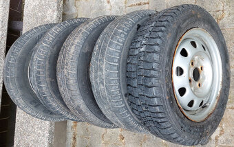 Kola disky Felicia 13" 4x+rezerva 165/70 R13 ET38 Brno/Kyjo - 2