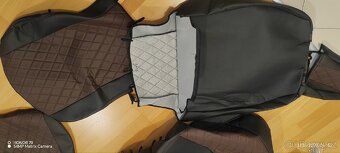 Toyota CHR, kožené čalounění na míru. Potahy - 2
