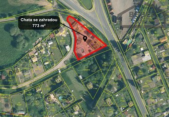 Obytná chata 3+1 (90 m2), garáž, zahradní sklad, kolna, bazé - 2