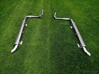 Side pipes Corvette c3 ,Nerezové tlumiče na zakázku - 2
