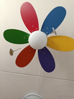 Dětské stropní světlo s ventilátorem - 2