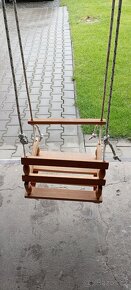 Dřevěná houpačka - 2
