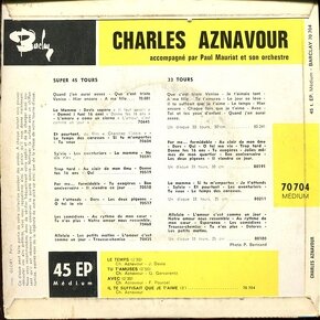 Charles Aznavour – Le Temps (EP) - 2