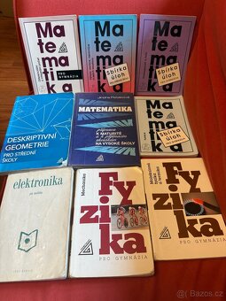 Učebnice k maturitě – MAT, FYZ, AJ, ČJ - 2