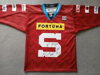 Hokejový dres HC Sparta Praha podepsaný - 2