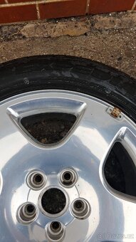 Alu kolo r17, 5x112 audi  225/55 pneu - 2