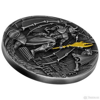 LUCIFER Angels and Demons 2 Oz Silver Coin - jen 500 ks - 2