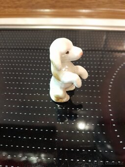 Porcelánová miniatura pejsků, dekorace - 2