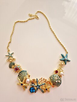 Nový set náramek, náhrdelník, náušnice. - 2