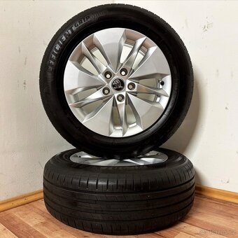 ŠKODA OCTAVIA IV 5x112 R16 ET46+LETNÍ 205/60R16 7mm - 2