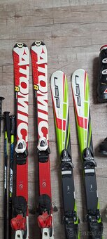 Dětské lyže 130cm,lyže 150cm,lyžáky - 2