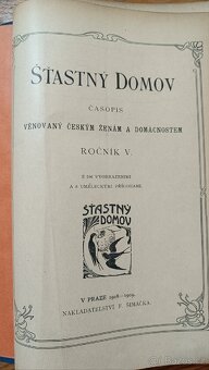 Knihy - časopisy Šťastný domov - 2