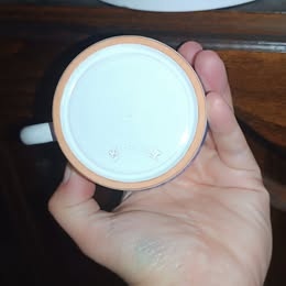 Retro kávová/čajová souprava z keramiky – 15 ks - 2