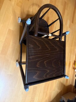 Dětská jídelní židlička retro - 2