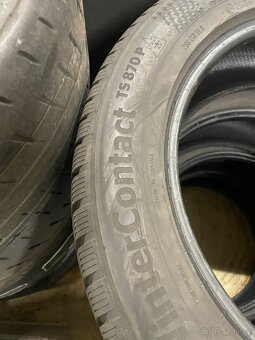 Prodám zimní sadu pneu Continental 6,3mm - 2