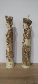 starožitné sošky ze slonoviny - 2