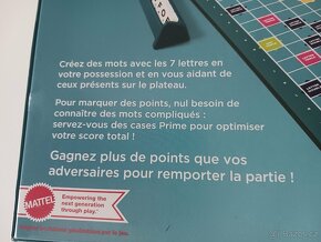 Mattel Scrabble originál - 2
