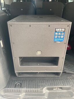 Yamaha DXS 18” aktivní subwoofer - 2